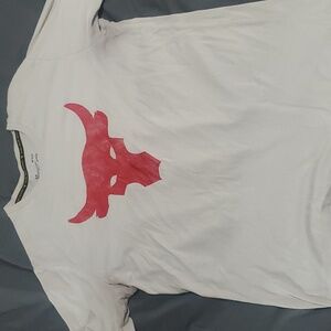 White brahma bull shirt